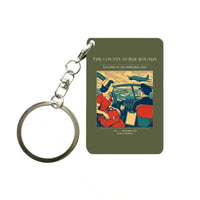 Thumbnail for VINTAGE G4481 - The County Nurse Rounds - Designed Key Chain design on greenarmy