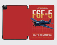 Thumbnail for F6F-5 Hellcat design on red ipad tablet case