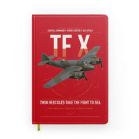 Thumbnail for Bristol Beaufighter TF X design on red notebook
