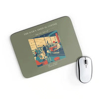 Thumbnail for VINTAGE G4310 - The Dawn Arrival Coffee - Designed Mouse Pads design on greenarmy rectangle