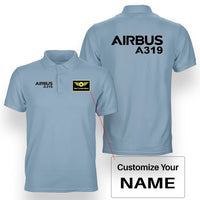 Thumbnail for Customisable Airbus A319 Polo Shirt - view 7
