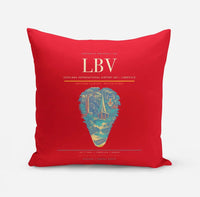 Thumbnail for Leon-Mba International Airport (LBV) design on red pillow