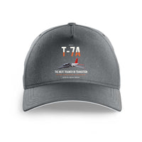 Thumbnail for T-7A Red Hawk design on gray printed hat