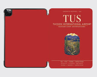 Thumbnail for Tucson International Airport (TUS) design on red ipad tablet case
