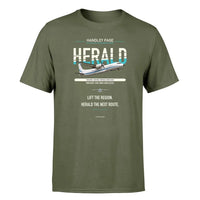 Thumbnail for Handley Page HPR.7 Dart Herald design on green army single side