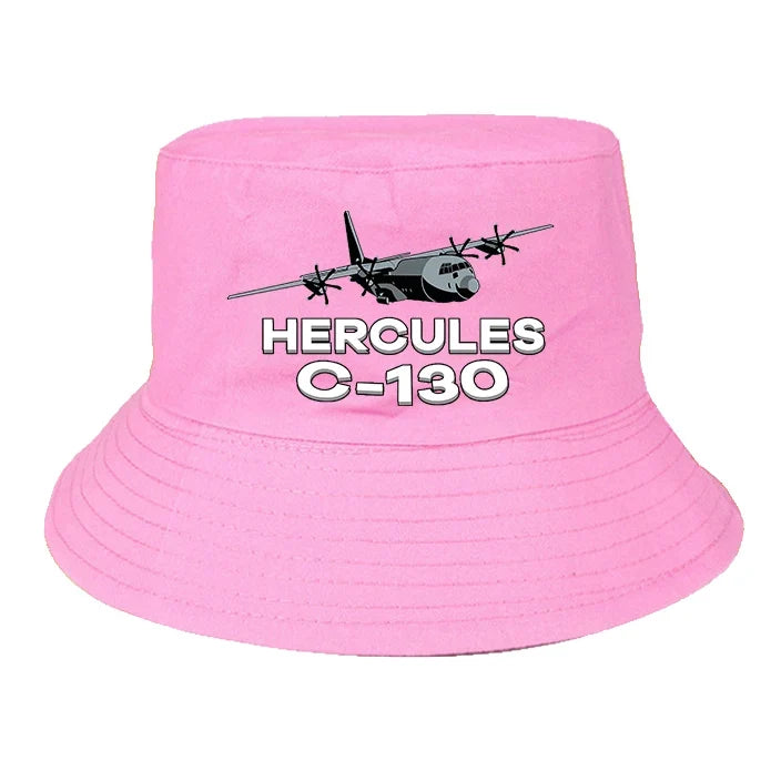 The Military Transport Airplane C 130 summer hat - light pink