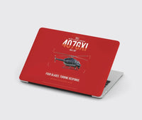 Thumbnail for Bell 407GXi design on red MacBook case