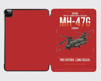 Thumbnail for Boeing MH-47G Chinook design on red ipad tablet case