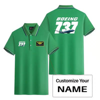 Thumbnail for Customisable Boeing 737 Polo Shirt - view 7
