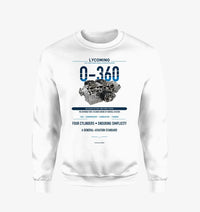 Thumbnail for O-360 design on white sweatshirt
