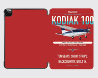 Thumbnail for Daher Kodiak 100 Series III design on red ipad tablet case