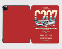 Thumbnail for Cessna T207A Stationair 8 design on red ipad tablet case