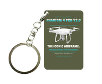 Thumbnail for DJI Phantom 4 Pro V2.0 Key Chain design on green army key chain
