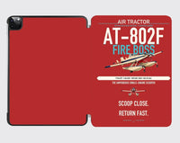 Thumbnail for Air Tractor AT-802F Fire Boss design on red ipad tablet case