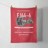 Thumbnail for FJ44-4 design on red towel