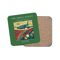 Thumbnail for The Aerial Survey - Designed Coasters design on green 1-piece