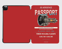Thumbnail for PASSPORT design on red ipad tablet case