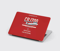 Thumbnail for Bombardier CRJ700 design on red MacBook case