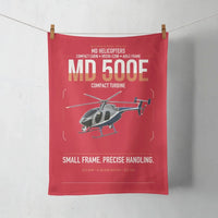 Thumbnail for MD Helicopters MD 500E design on red towel