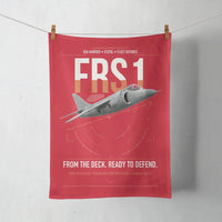 Thumbnail for British Aerospace Sea Harrier FRS.1 design on red towel