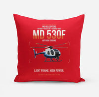 Thumbnail for MD Helicopters MD 530F design on red pillow