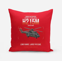 Thumbnail for Airbus H215M design on red pillow