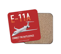 Thumbnail for E-11A BACN design on red 1 piece coaster