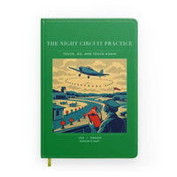 Thumbnail for VINTAGE G4395 - The Night Circuit Practice - Designed Notebooks design on green
