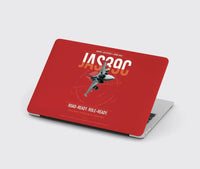 Thumbnail for Saab JAS 39C Gripen design on red MacBook case