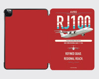 Thumbnail for Avro RJ100 design on red ipad tablet case