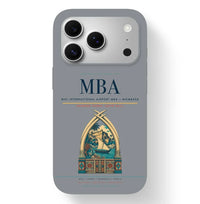 Thumbnail for Mombasa Airport (MBA) design on gray iPhone 17 Pro MagSafe case