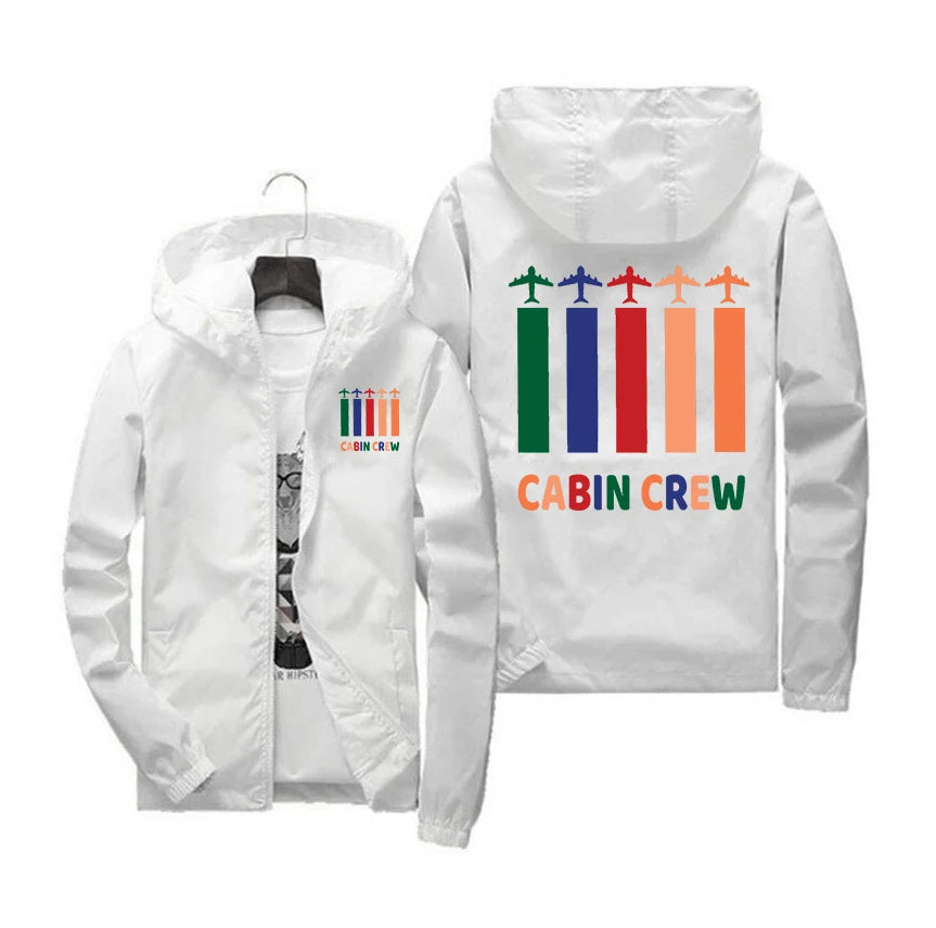 Colourful Cabin Crew Windbreaker - view 7