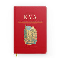 Thumbnail for Kavala International Airport Megas Alexandros (KVA) design on red notebook