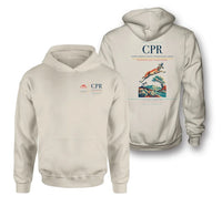Thumbnail for Casper–Natrona County International Airport (CPR) design on khaki double-side hoodie