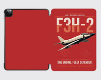 Thumbnail for F3H-2 Demon design on red ipad tablet case