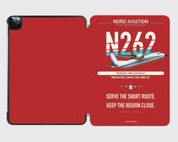 Thumbnail for Nord 262A design on red ipad tablet case