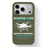Thumbnail for DJI Phantom 4 RTK Case design on green army iphone case