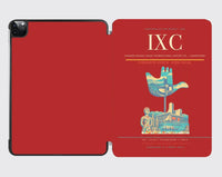 Thumbnail for Shaheed Bhagat Singh International Airport (IXC) design on red ipad tablet case