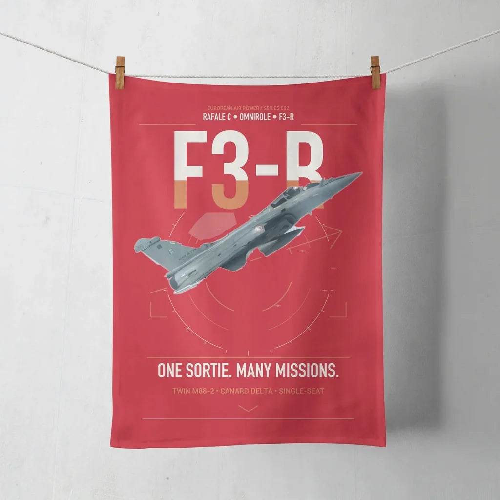 Dassault Rafale C — F3-R standard design on red towel