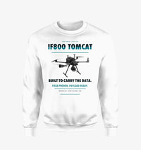 Thumbnail for Inspired Flight IF800 Tomcat design on white sweatshirt