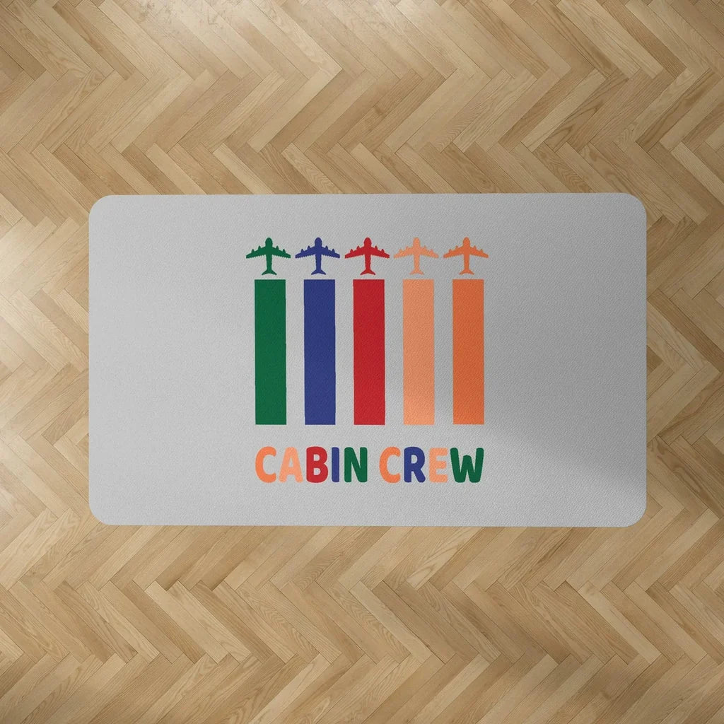 Colourful Cabin Crew Floor Mat - view 7