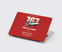 Thumbnail for Boeing 767-300F design on red MacBook case
