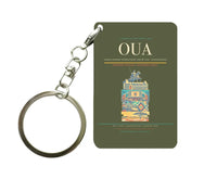 Thumbnail for Thomas Sankara International Airport OUA — Ouagadougou Key Chain design on green army key chain