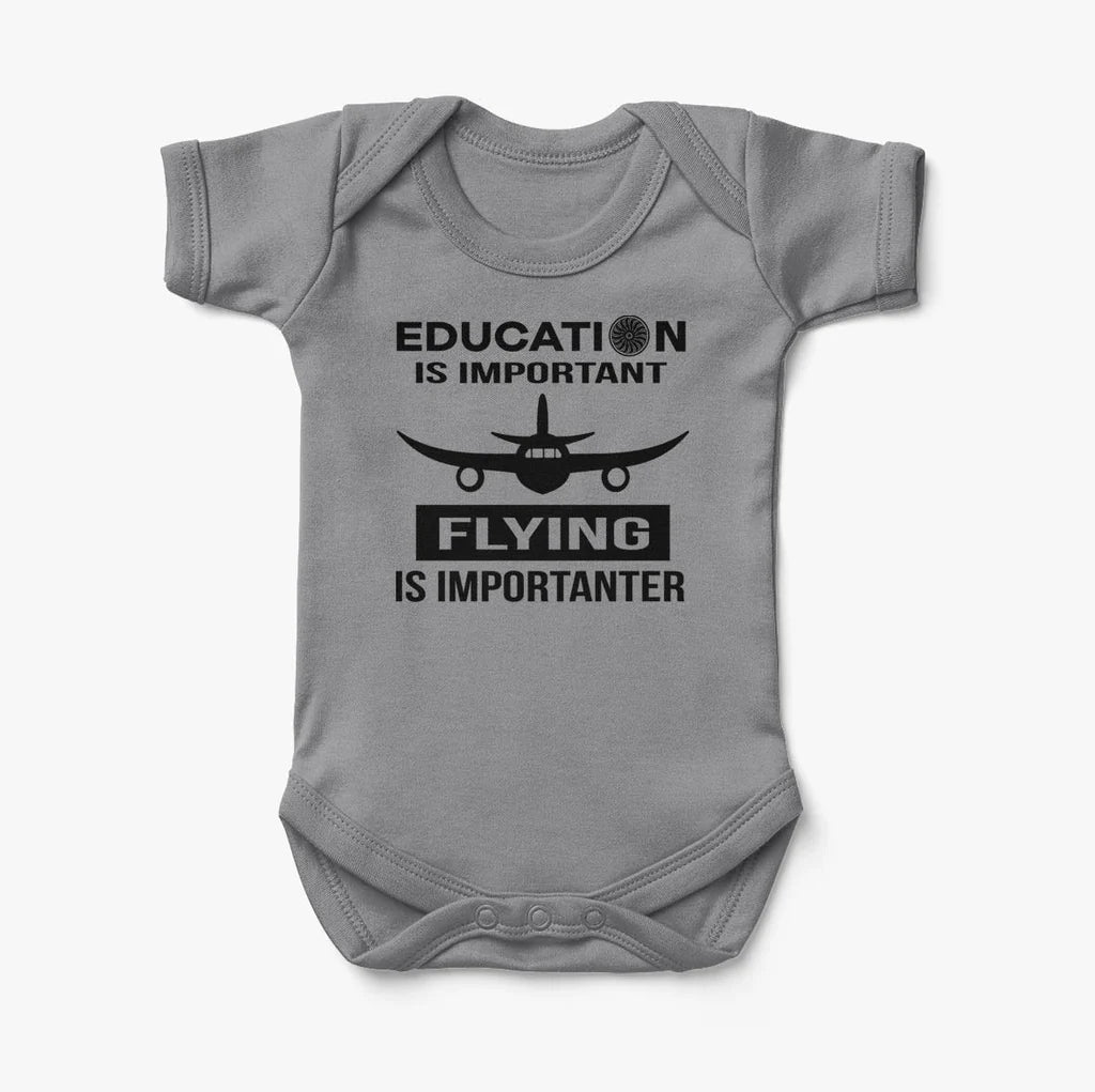 Flying is Importanter Baby Bodysuit - view 7