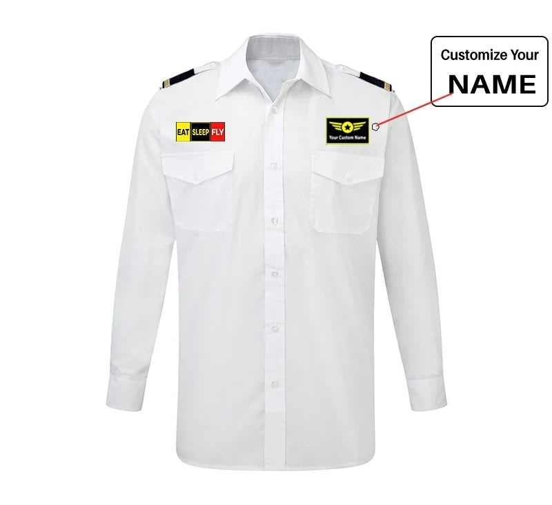 Customisable Eat Sleep Fly Shirt - view 7