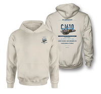Thumbnail for CJ610 design on khaki hoodie