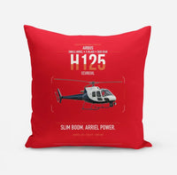 Thumbnail for Airbus H125 design on red pillow