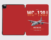 Thumbnail for WC-130J Hurricane Hunter design on red ipad tablet case