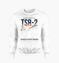 Thumbnail for BAC TSR-2 design on white sweatshirt