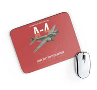 Thumbnail for Junkers Ju 88A-4 design on red rectangle mouse pad